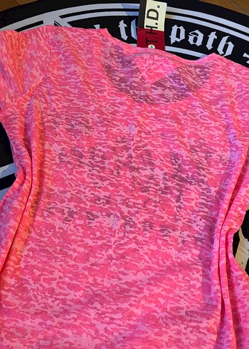 Vintage 2000ler y2k neon tommy bluz - Görsel 6