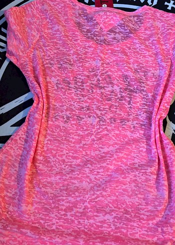 Vintage 2000ler y2k neon tommy bluz - Görsel 7