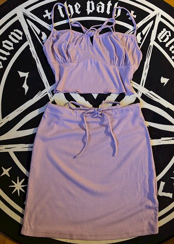 Y2k lolita fairy ikili mini takım XS - Görsel 2