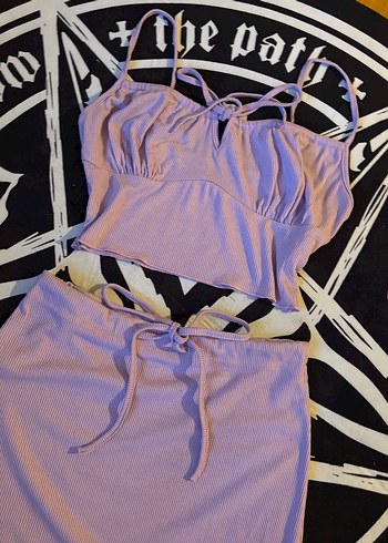 Y2k lolita fairy ikili mini takım XS - Görsel 3