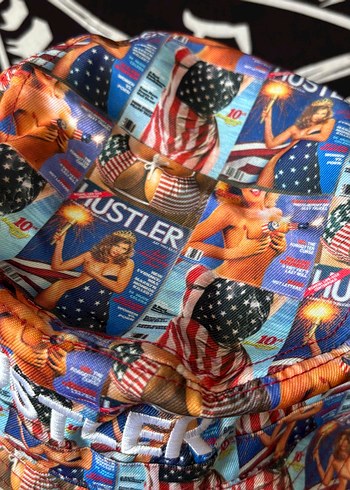 Hustler playboy limited bucket şapka - Görsel 5