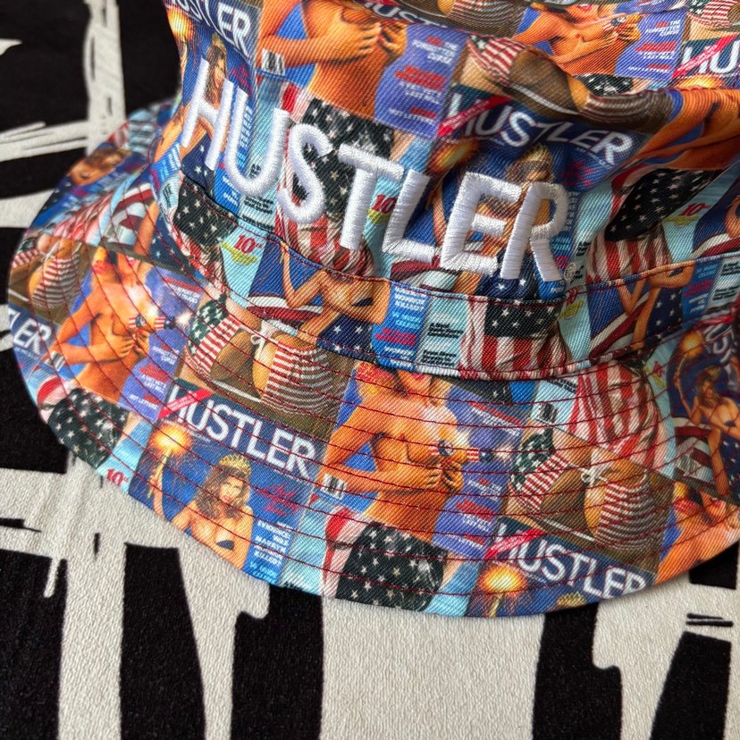 Hustler playboy limited bucket şapka - Görsel 4