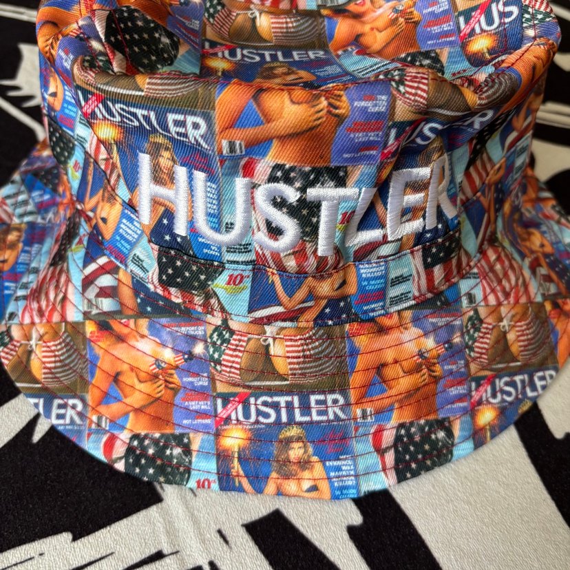 Hustler playboy limited bucket şapka - Görsel 3