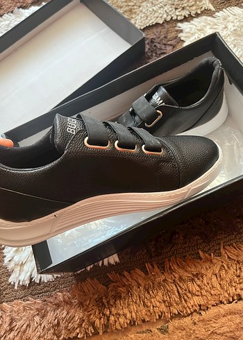 Tokalı Siyah Erkek Spor Ayakkabı - Görsel 2