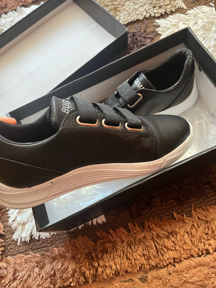 Tokalı Siyah Erkek Spor Ayakkabı - Görsel 2