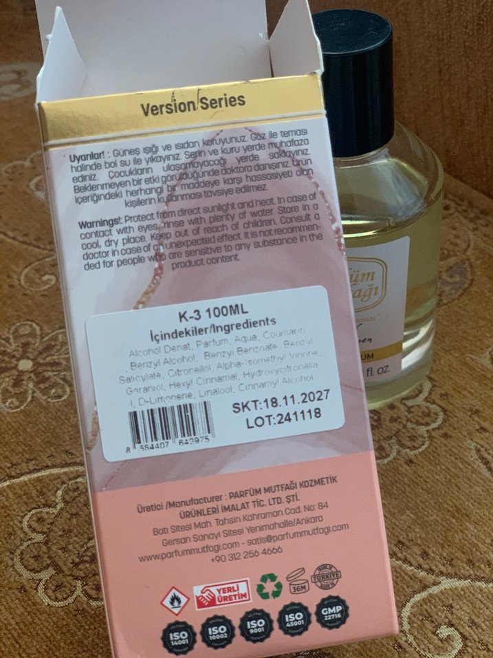 Parfum Mutfağı Kadın K-3 Armani Si Kadın Parfüm - Görsel 2