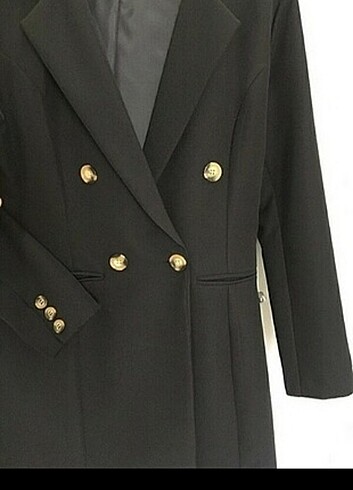 Zara Uzun siyah ceket