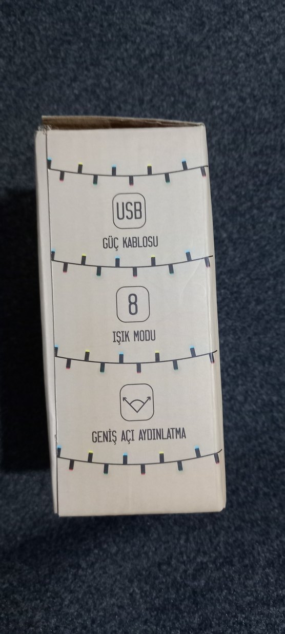 Petrix Çok Renkli USB LED Işık Zinciri 5 Metre - Görsel 2