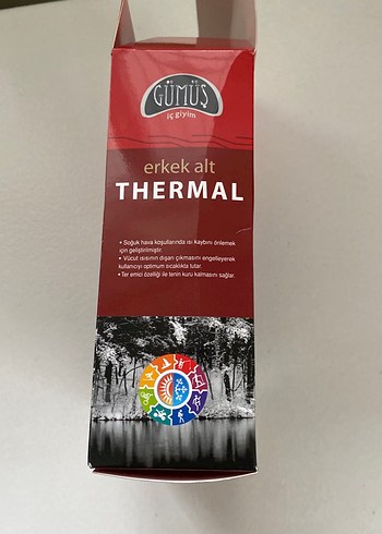 Erkek Siyah Termal Biker Pantolon tayt - Görsel 2