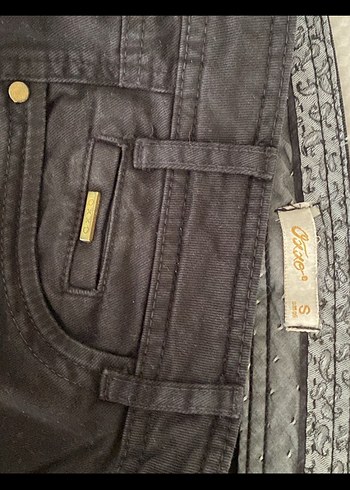 Siyah Kadın geniş Paça OXXO Pantolon - Görsel 5