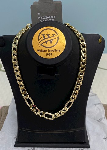 Altın Renk Mini Zincir Detaylı Bohem Kolye - Görsel 3