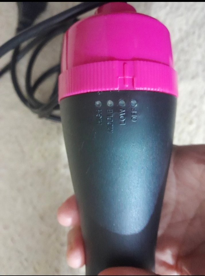 Pembe Saç Şekillendirici Fırça - Görsel 2