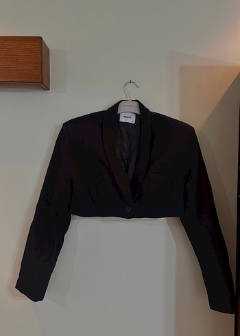Zara Sik Siyah Kisa Blazer Ceket