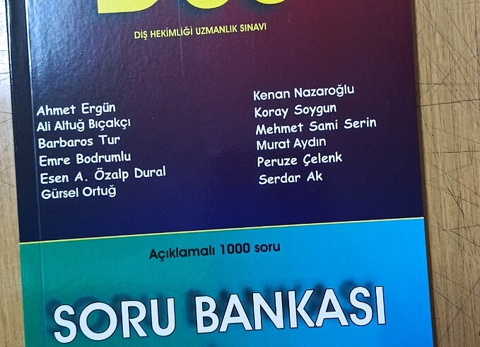 Diş hekimliği DUS kitabı