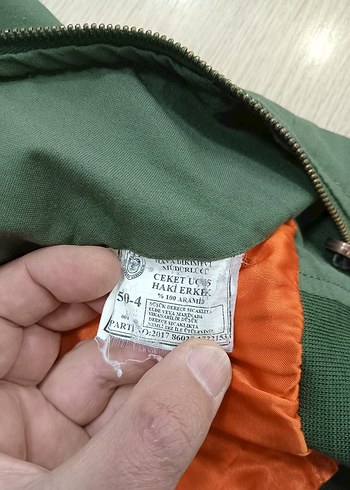 pilot uçuş ceketi - Görsel 5