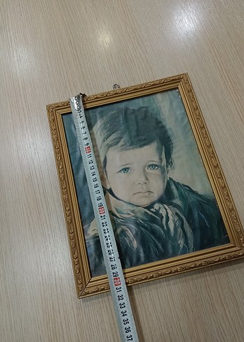 antika resim ağlayan çocuk - Görsel 3