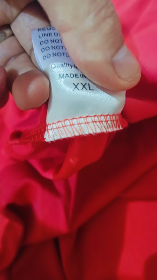 Kırmızı Drapeli V Yaka elbise - Görsel 4