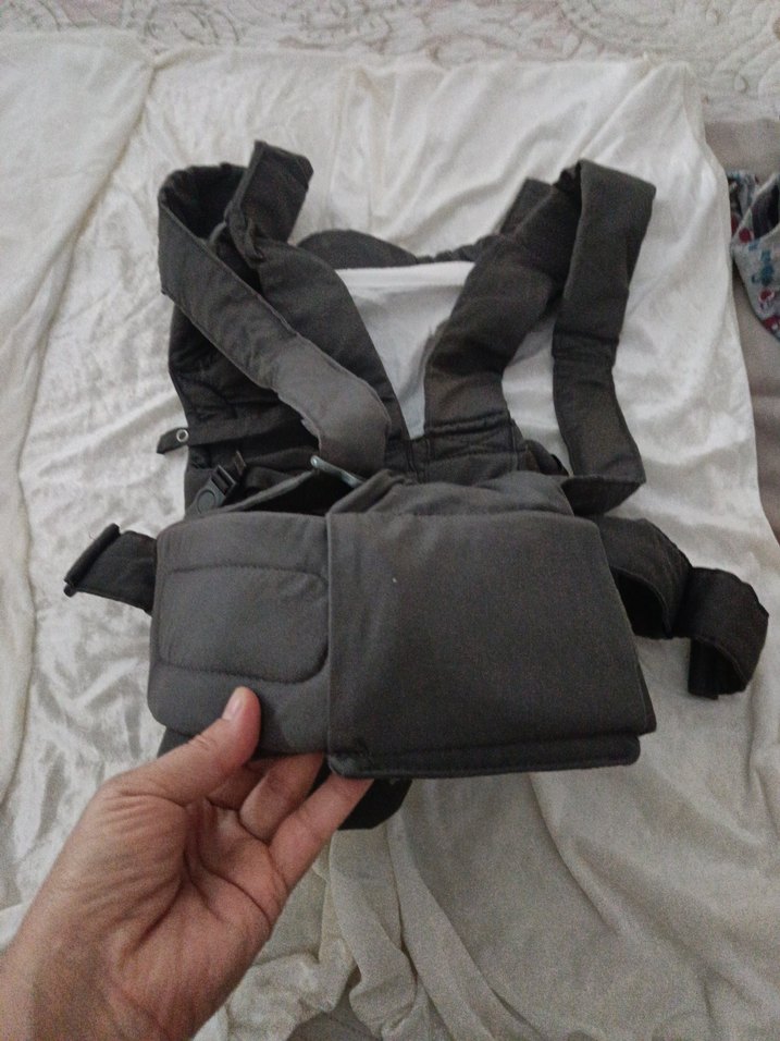 Gri TOMY Bebek Kanguru - Görsel 3