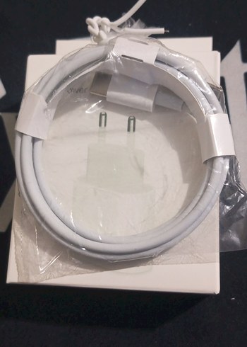 iPhone şarj aleti 20W USB-C Hızlı Şarj Adaptörü Beyaz - Görsel 2