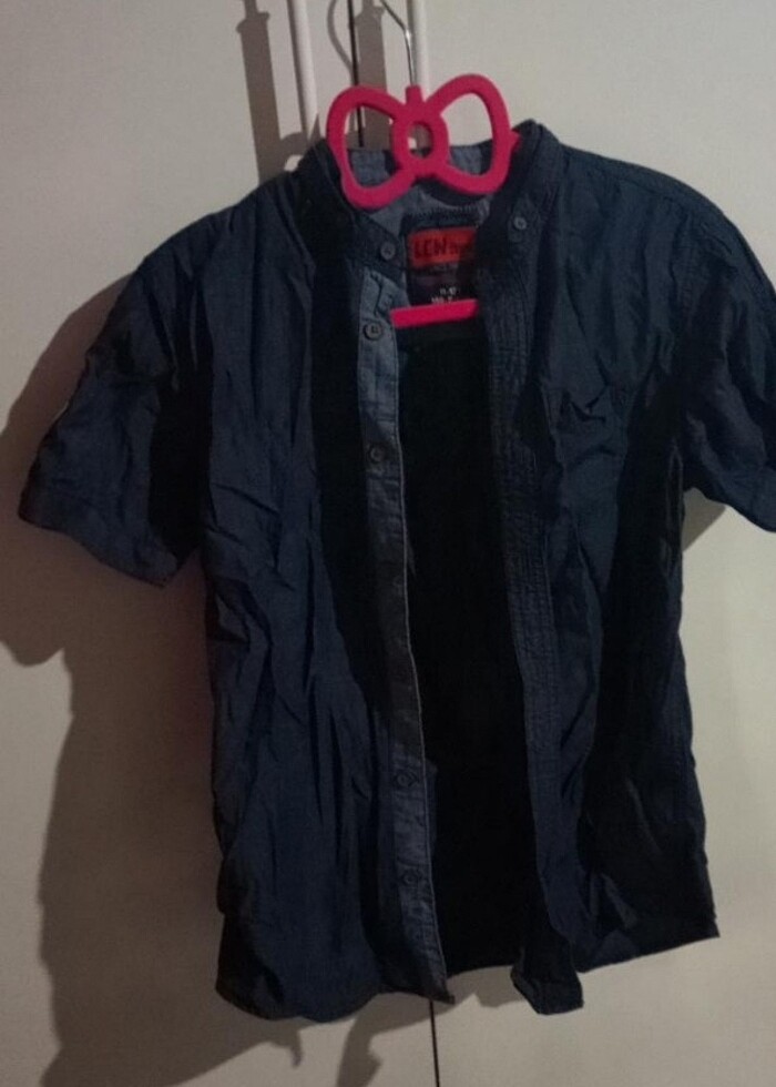 Erkek çocuk kısa kollu gömlek  - Görsel 4