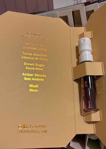 Kay Ali Vanilla28 Kadın Parfümü 1.5ml - Görsel 3