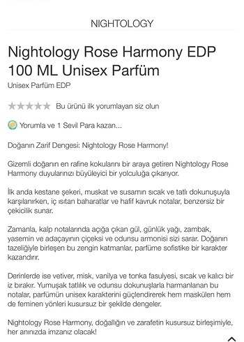 Nightology Rose Harmony 1.5 ml - Görsel 4