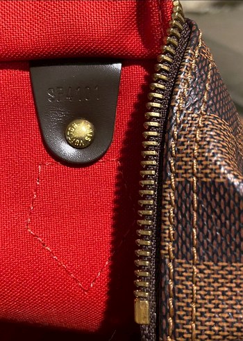 SATILDI!!!Orijinal Louis Vuitton Damier Speedy 35 Kadın Çanta - Görsel 7