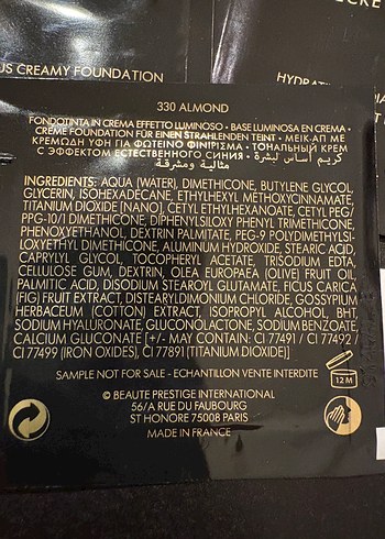 Dolce & Gabbana Almond Fondöten #330 - Görsel 4