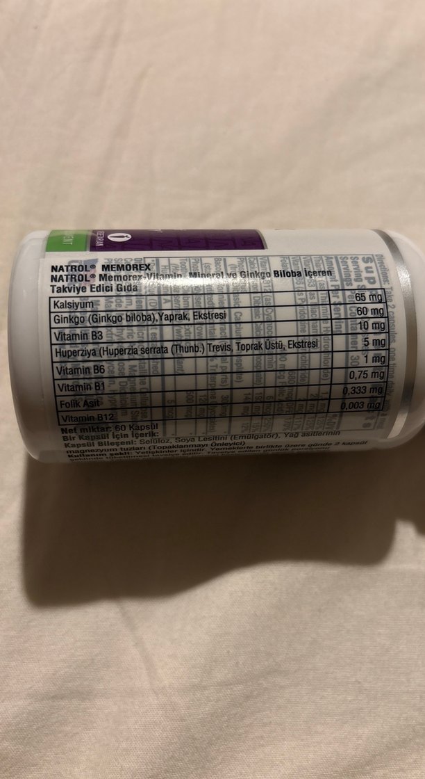 Memorex Beyin Sağlığı 60 Kapsül - Görsel 3