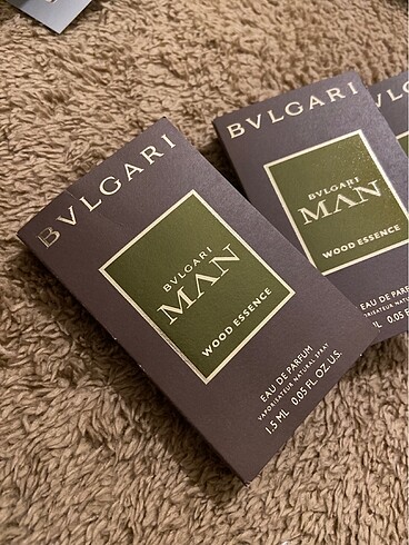 ORJINAL BVLGARI MAN WOOD ESSENCE parfum 1.5 ml
