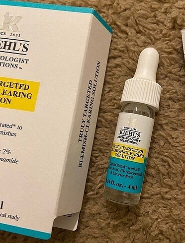 Kiehl's KIEHLS SİVİLCE SIVI YARA BANDI SOLUTION Damlalıklı 4 ml