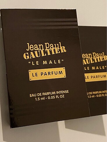 Yeni geldi..Orjinal Jean Paul Gaultier Le Male edp intense 1.5 m