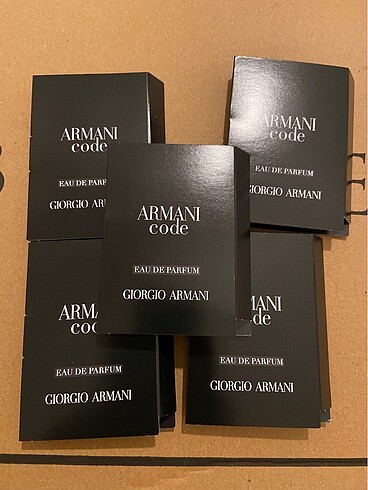 Orjinal 5 adet Armani Code