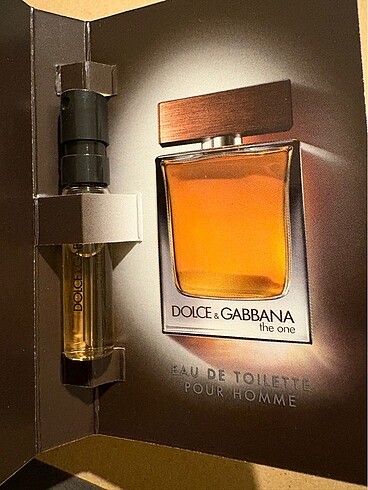 Orjinal Dolce Gabbana The One Erkek edt 1.5 ml