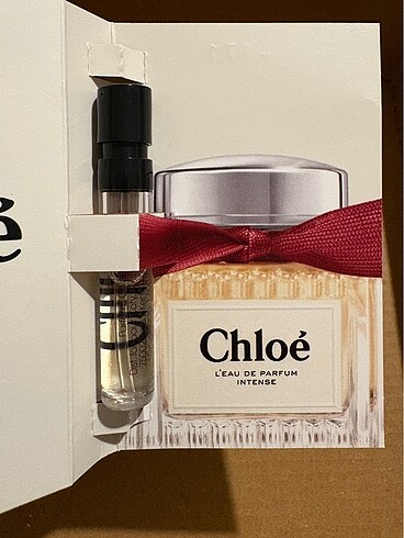 Orjinal Chloe edp INTENSE 1.2 ml kadın parfum