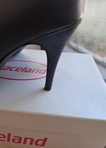 Diğer Siyah Parlak Topuklu Kadın Stiletto