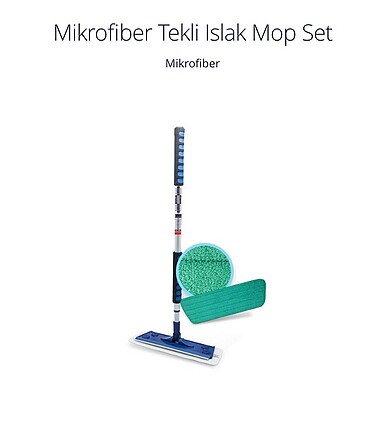 Diğer Silva tekli ıslak mop seti