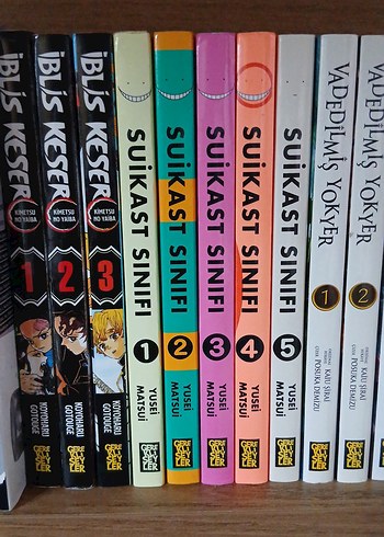 suikast sınıfı manga seti