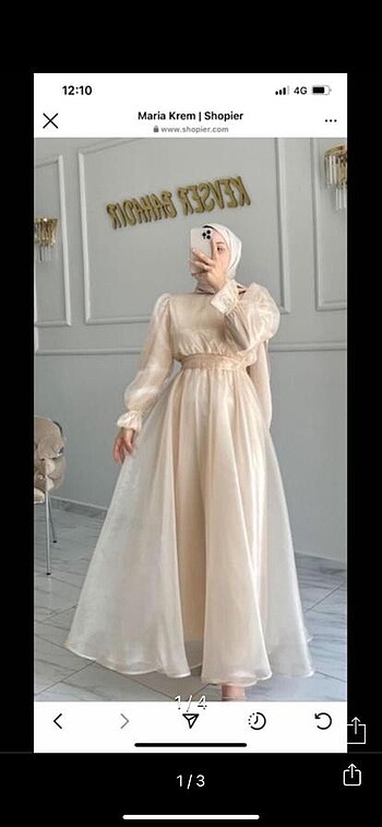 Kevser Bahadır Maria elbise