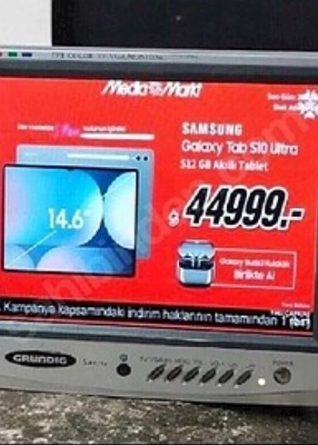 Gri Grundig TV Monitör - Görsel 2