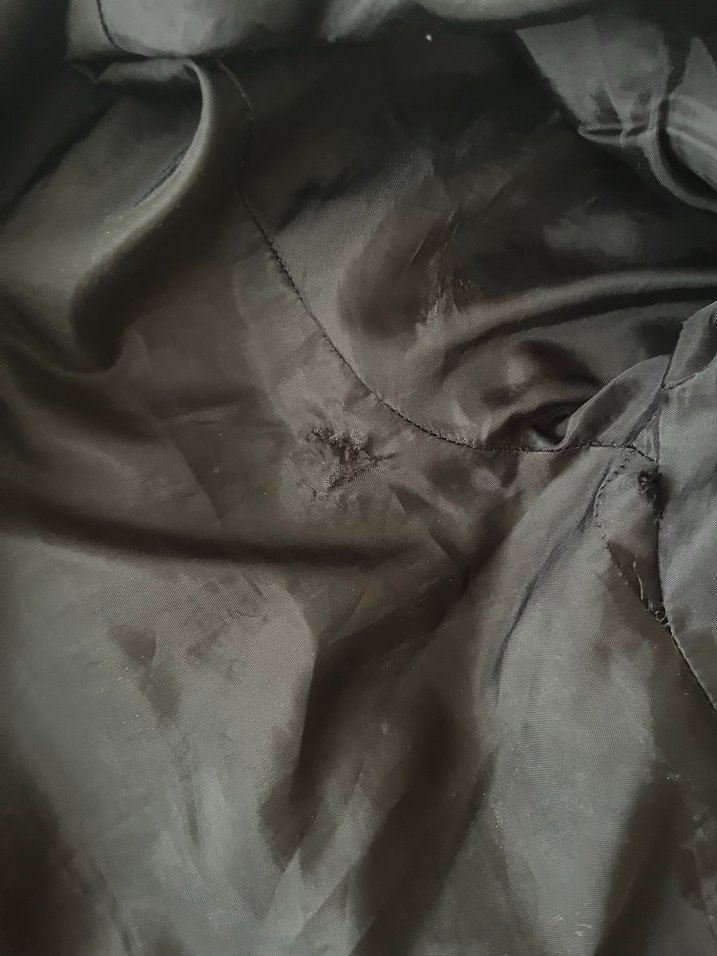 Siyah Uzun Kadın Kışlık Mont - Görsel 3