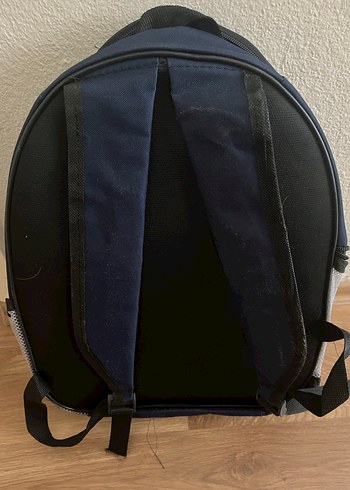 Şeffaf Önlü Gri Kedi Taşıma Çantası - Görsel 2