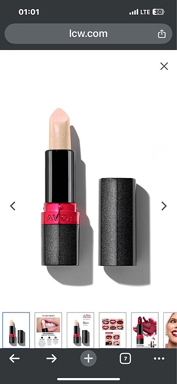 Avon High Beam Pırıltılı Stick Ruj (Hediyeli)