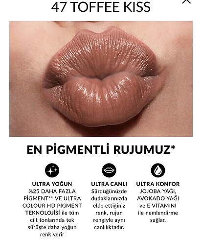 Beden Toffee Kiss Mat Kremsi Stick Ruj (Hediyeli)