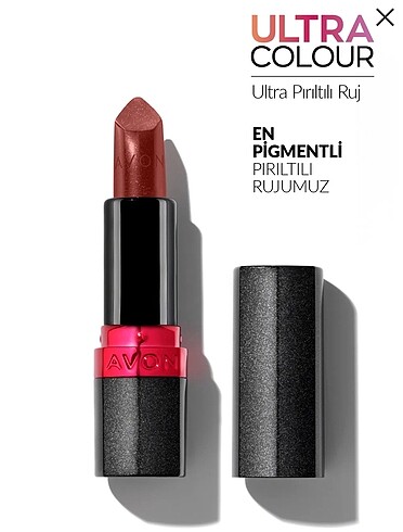 Avon Fire Flash Pırıltılı Stick Ruj (Hediyeli)