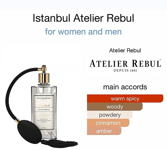 Atelier Rebul Atelier Rebul Istanbul 1ml Parfüm