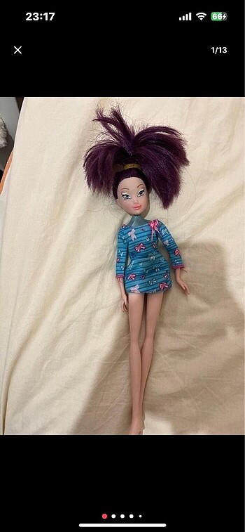 3 Adet Orijinal Winx Bebek