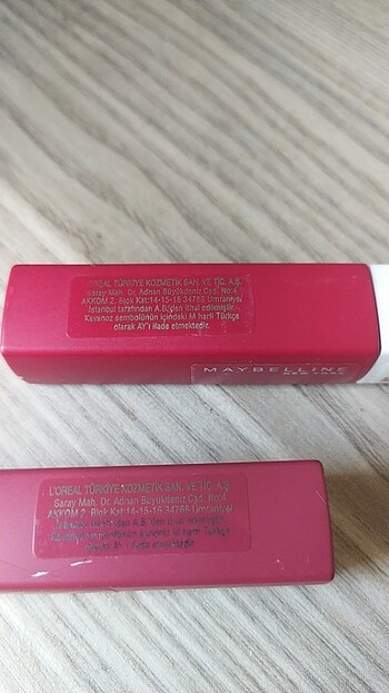  Beden Maybelline Matte Ink Ruj 