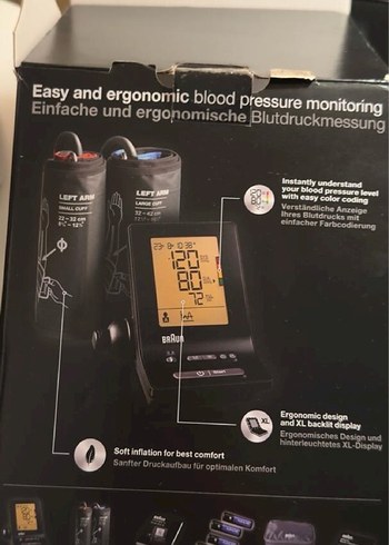 Braun Braun ExactFit 5 Koldan Tansiyon Ölçer