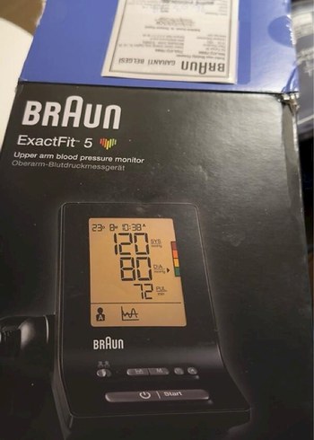 Braun ExactFit 5 Koldan Tansiyon Ölçer